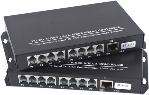 2 POTS Landline Telephone and Ethernet Over Fiber Optic Extenders A Pair -ST Single Mode Single Fiber up to 20Km and Multimode up 500m Support Called id Ring and Fax in Saudi Arabia