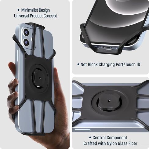 Sincetop Nylon Phone Adhesive Paste Adapter - Quick Install, Secure Connection, Durable Design - Compatible with C-Series【1st or 2nd Generation】 All Mounts in Kuwait