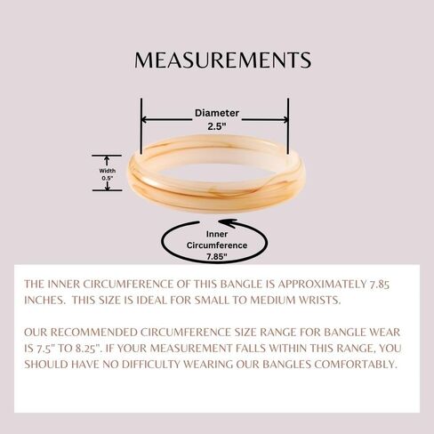 سوار Viva Joya فائق النحافة مستدير من الراتنج الأكريليك للنساء، سوار من البلاستيك، سوار من الرخام الأبيض البني والأخضر in Kuwait