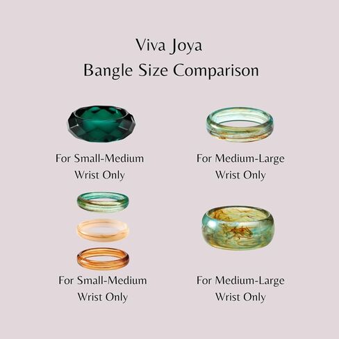 سوار Viva Joya فائق النحافة مستدير من الراتنج الأكريليك للنساء، سوار من البلاستيك، سوار من الرخام الأبيض البني والأخضر in Kuwait