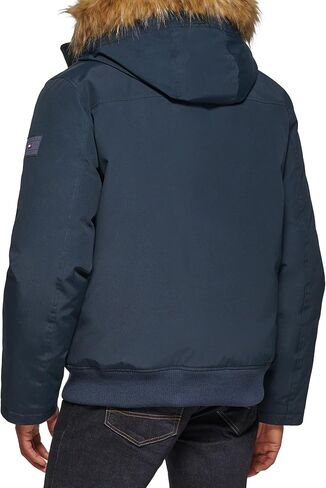 Tommy Hilfiger Men's Arctic Cloth Quilted Snorkel Bomber Jacket in Saudi Arabia
