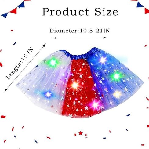 Light up Tutu Skirts LED Tulle Tutu Skirt Ballet Dance Tutus Layered Rave Costumes for Women and Girls in Kuwait