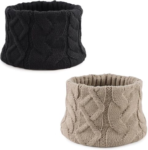 JANGANNSA Winter Kids Scarf Warm Children Neck Warmer Reversible Boys Girls Knitted Scarves in Saudi Arabia
