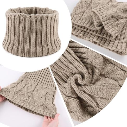 JANGANNSA Winter Kids Scarf Warm Children Neck Warmer Reversible Boys Girls Knitted Scarves in Saudi Arabia