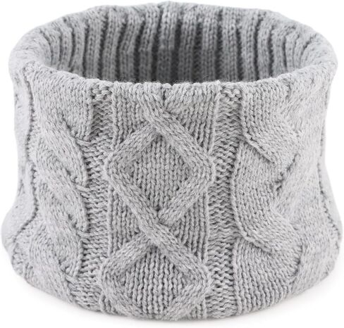 JANGANNSA Winter Kids Scarf Warm Children Neck Warmer Reversible Boys Girls Knitted Scarves in Saudi Arabia