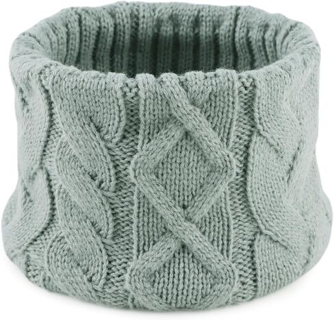 JANGANNSA Winter Kids Scarf Warm Children Neck Warmer Reversible Boys Girls Knitted Scarves in Saudi Arabia