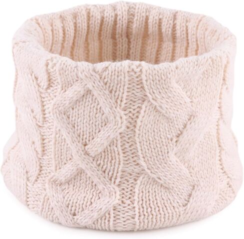 JANGANNSA Winter Kids Scarf Warm Children Neck Warmer Reversible Boys Girls Knitted Scarves in Kuwait