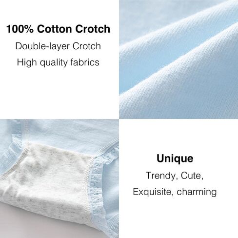 Women’s Underwear Cotton Panties Rabbit Cute Kawaii Japanese Underwear 5 Pack in Saudi Arabia