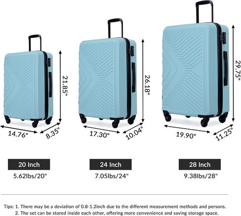 CuisinSmart 28 Inch Luggage with Spinner Wheels,Hard Shell Luggage with TSA Lock, Scratch Resistant Lightweight Suitcase,Expandable Travel Luggage Bag for Women Men Family Yellow in Saudi Arabia