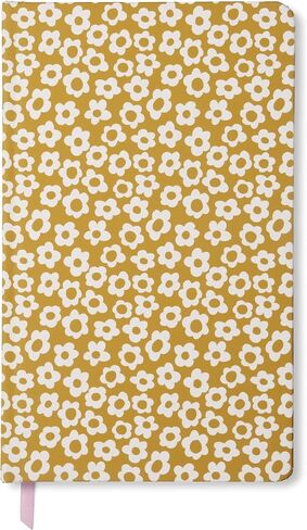 دفتر يوميات من DesignWorks مقاس 5.125 × 8.25 بوصة مع 256 صفحة مبطنة وعلامة شريطية للعمل والكتابة والمذكرات والزودياك مع لمسة من رقائق الذهب in Kuwait