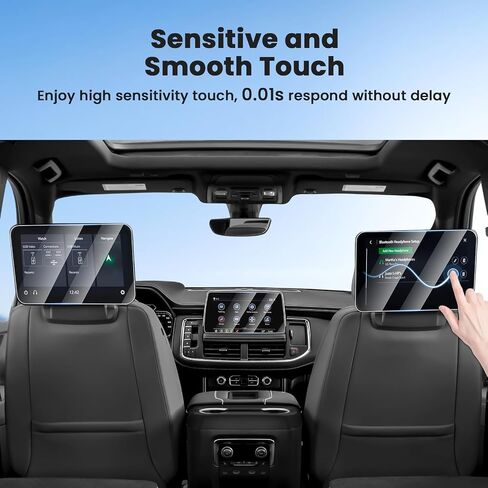 2PCS Screen Protector for 2023-2025 Ford Super Duty F250 F350 F450, 12 Inch Touch Screen Protector Tempered Glass Navigation Display Screen Cover Infotainment Protective Film in Saudi Arabia