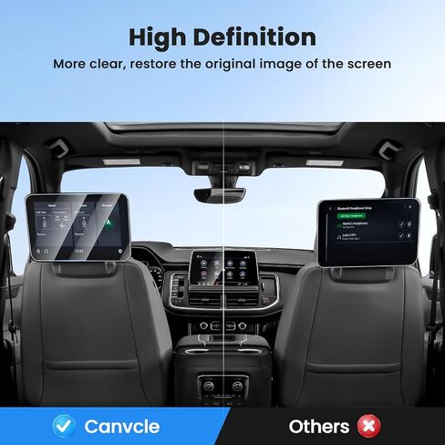 2PCS Screen Protector for 2023-2025 Ford Super Duty F250 F350 F450, 12 Inch Touch Screen Protector Tempered Glass Navigation Display Screen Cover Infotainment Protective Film in Saudi Arabia