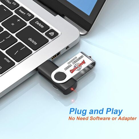 20 حزمة محرك أقراص فلاش USB 2.0 بسعة 4 جيجابايت مع سلاسل مفاتيح، محركات أقراص USB دوارة للإبهام، محرك أقراص USB للكمبيوتر المحمول (ألوان مختلطة) in Kuwait