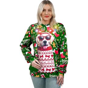 Giggling Getup Ugly Christmas Sweaters 2023, Unisex Christmas Sweatshirt, Funny Christmas Sweater