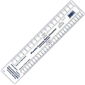 Plastic Canvas Hole Counter Ruler - Makes Plastic Canvas Hole Counting Easy