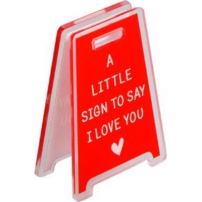 Couple Gifts for Him Her Romantic I Love You Sign Keychain - Funny Boyfriend Valentine Day Gift - Cute Birthday, Christmas, Wedding Gift for Girlfriend, Wife - Cute Christmas for Husband Wife