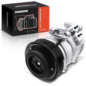 A-Premium Air Conditioner AC Compressor with Clutch Compatible with Toyota Sienna 3.3L 3.5L 2004-2007