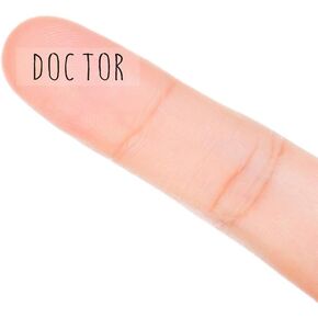 Doctor Planner Stickers, 120 Clear Doctor Appointment Medical Reminder Labels Scrapbooking Crafting Stickers