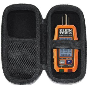 Suw Hard Travel Case for Klein Tools RT250 GFCI Receptacle Tester with LCD Display (Only Case)