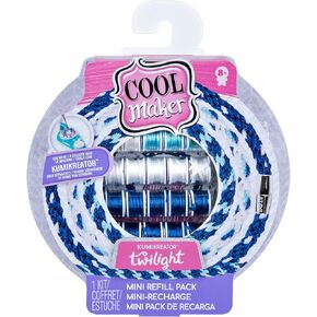 Cool Maker, KumiKreator Gem Mini Fashion Pack Refill, Friendship Bracelet Activity Kit