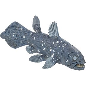 Safari Ltd. Coelacanth Figurine - Detailed 5.5" Prehistoric Fish Figure - Educational Toy for Boys, Girls, and Kids Ages 3+