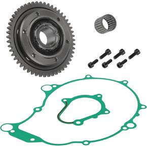 Fit for Yamaha Raptor 660 YFM660R 2001 2002 2003 Starter Starting Clutch One Way Gear Bearing Gasket Kit