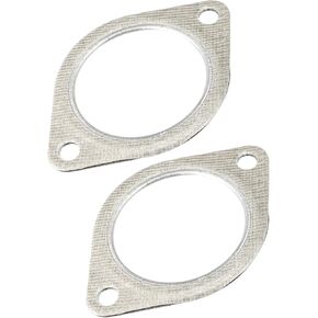Car Exhaust Pipe Flange Gasket Seal 18307553603 for BMW Z4 2009-2016 (Set of 2)