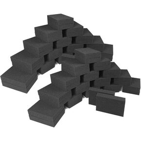 120PCS Foam Card Dividers Card Dividers for Storage Boxes Multifunction Foam Dividers for Trading Cards Shock Absorbing Foam Block for Sport Playing Game Card Packing Cases and Crafts