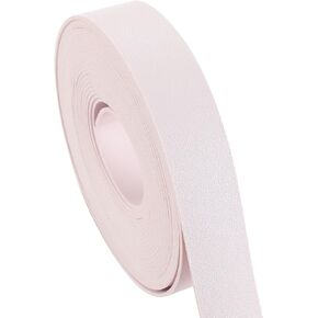 CDY Double Sided Leather Strap 1 Inch Wide 200 Inches Long Leather Strip for DIY Craft Projects, Leather Straps Very Suitable for Traction Ropes, Bag Straps (Black)