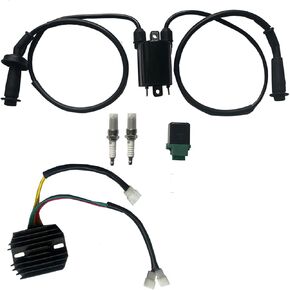 ملف الإشعال وغطاء شمعة الإشعال وشمعة الإشعال والمقوم والمرحل لهوندا شادو ايرو 1100 vt1100 Spirit 1100 Sabre ace 1100 VT1100 1987-2007 QINLANAP in Kuwait