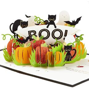 Hallmark Signature Paper Wonder Halloween Pop Up Card (Haunted House),1299HEH4007