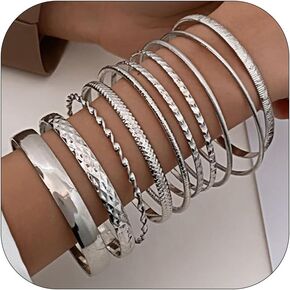 فاسق واسعة الكفة سوار كومة اليونانية آلهة سوار الملحقات الذهب التراص سوار للنساء مبالغ فيها واسعة الكفة سوار المجوهرات الهندية للنساء in Kuwait