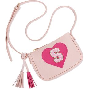 حقيبة كروس أولية مخصصة من KKXIU مع حزام قابل للتعديل، هدية عيد ميلاد للفتيات المراهقات والأطفال الكبار in Kuwait