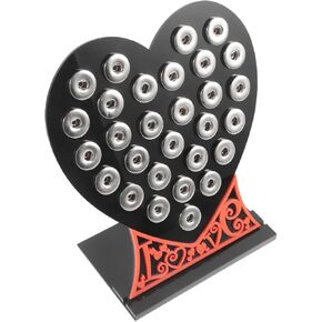 LIFKOME Display Shelf button holder stand accessories bracket button button holder jewelry snap fixed plate jewelry rack clothing earrings earring holder love button display for selling