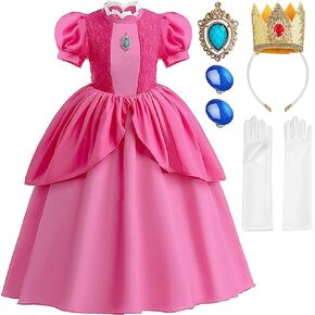 Girls Dress Costume Cosplay Movie Dress Up Kids Outfit Halloween Christmas Birthday Princess Party
