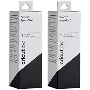 Cricut Smart Iron On (5.5in x 24in, Blush) for Joy machine - matless cutting for shapes up to 4ft, & repeated cuts up to 20ft