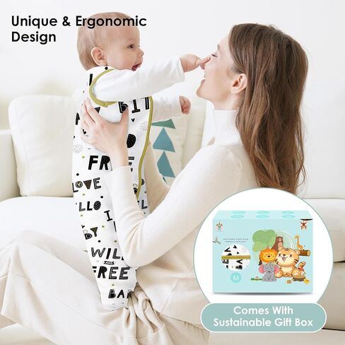 Cute Castle Baby Sleep Sack 6-12 Months - Lightweight 100% Cotton 2-Way Zipper TOG 0.5 Infant Wearable Blanket, Newborn Essentials Toddler Sleep Clothes, 3 Pack(Pink, Bear, Bear Claw) in Saudi Arabia