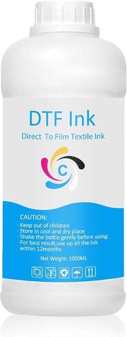DTF White Ink 1000ML Refill for Epson Printhead DX5 DX7 5113 XP600 L3200 4720 TX800 L1800 L805 R1390 DTF Printer, for DTF Heat Transfer Film Printing (1 Pack, White) in Saudi Arabia