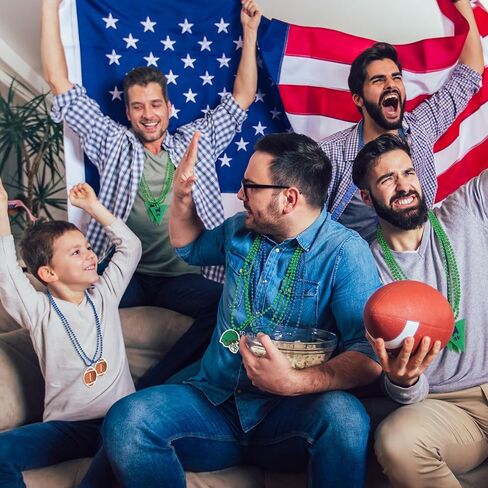 24 قطعة من قلادات خرز كرة القدم، خوذة الفريق السائبة، قلادات وعاء كرة القدم مع قلادة من اللباد لرياضيي كرة القدم، هدايا المعجبين، مستلزمات الحفلات in Kuwait