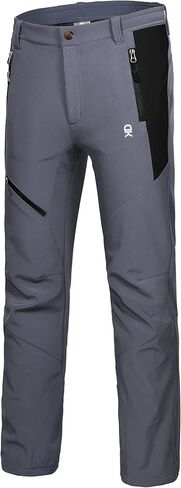 Little Donkey Andy Men’s Fleece Lined Softshell Pants for Hiking SKiiing in Saudi Arabia