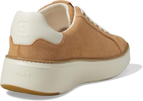 حذاء رياضي نسائي من Cole Haan Grandpro Topspin، ذهبي ناعم/أبيض/مسامير صغيرة، 8.5 in Kuwait