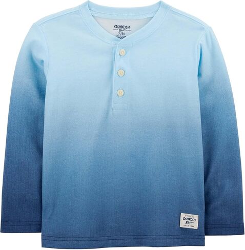 OshKosh B'Gosh Boys' Long-Sleeve Raglan Henley in Saudi Arabia