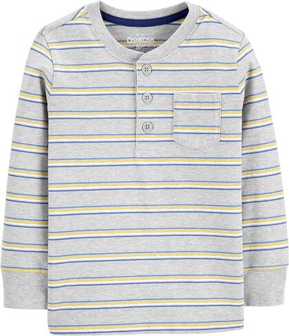 OshKosh B'Gosh Boys' Long-Sleeve Raglan Henley in Saudi Arabia