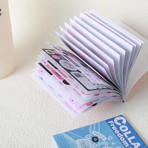 2 Pcs Stickers for Planners,40 Sheet 1200+ Journal Stickers for Student Planner - Nursing Student Sticker,Teacher Planner Stickers Essentials （Pink,Blue） in Saudi Arabia