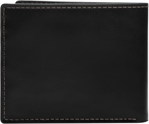 Fossil Men's Hayes Bifold with Flip ID, Black in Saudi Arabia