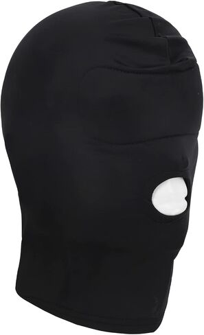 Funny Elastic Head Masquerade Sex Balaclava Black Full Face Cover Sexy Sexual Head Mask Headwear Prank Costume in Saudi Arabia