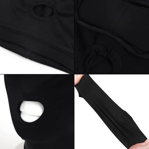 Funny Elastic Head Masquerade Sex Balaclava Black Full Face Cover Sexy Sexual Head Mask Headwear Prank Costume in Saudi Arabia