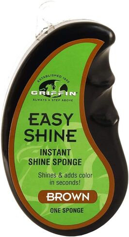 ملمع أحذية جريفين إيزي شاين (عبوة من 3 قطع) - إسفنجة تلميع فورية ممتازة للأحذية - ملمع أحذية وملمع أحذية in Kuwait
