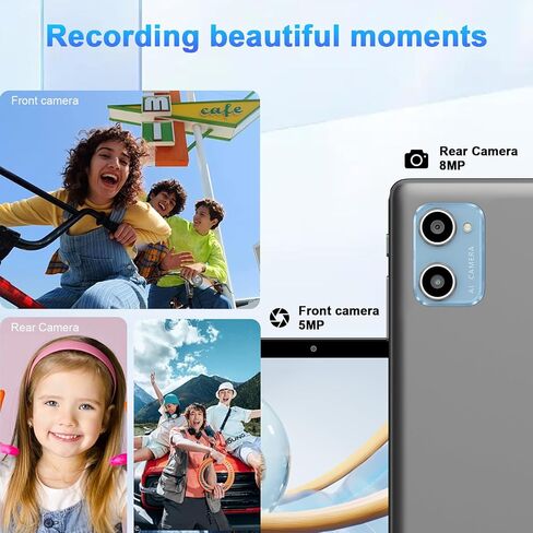 تابلت 10.1 بوصة يعمل بنظام Android 14 مع ثماني النواة، شاشة لمس عالية الدقة 1280x800 IPS HD، ذاكرة وصول عشوائي 20 جيجابايت، 128 جيجابايت ذاكرة تخزين داخلية 1 تيرابايت، أجهزة لوحية قابلة للتوسيع مع حافظة ماوس لوحة المفاتيح، فتح الوجه، 2.4 جيجا/5 جيجا واي ف in Kuwait