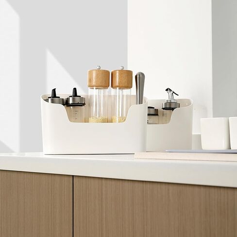 منظم حائط لملفات البلاستيك مكون من 4 عبوات، منظم ملفات جداري معلق ذاتي اللصق، 3 مقاسات، منظم ملفات ورقية مثبتة على الحائط بجيوب واحدة وصناديق حائط للحمام والمكتب والمنزل، باللون الأبيض in Kuwait